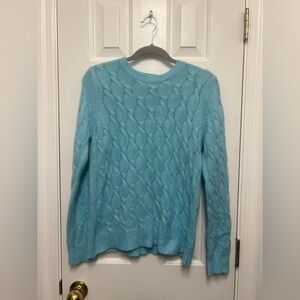 Medium Blue Knit Sweater from Forever 21